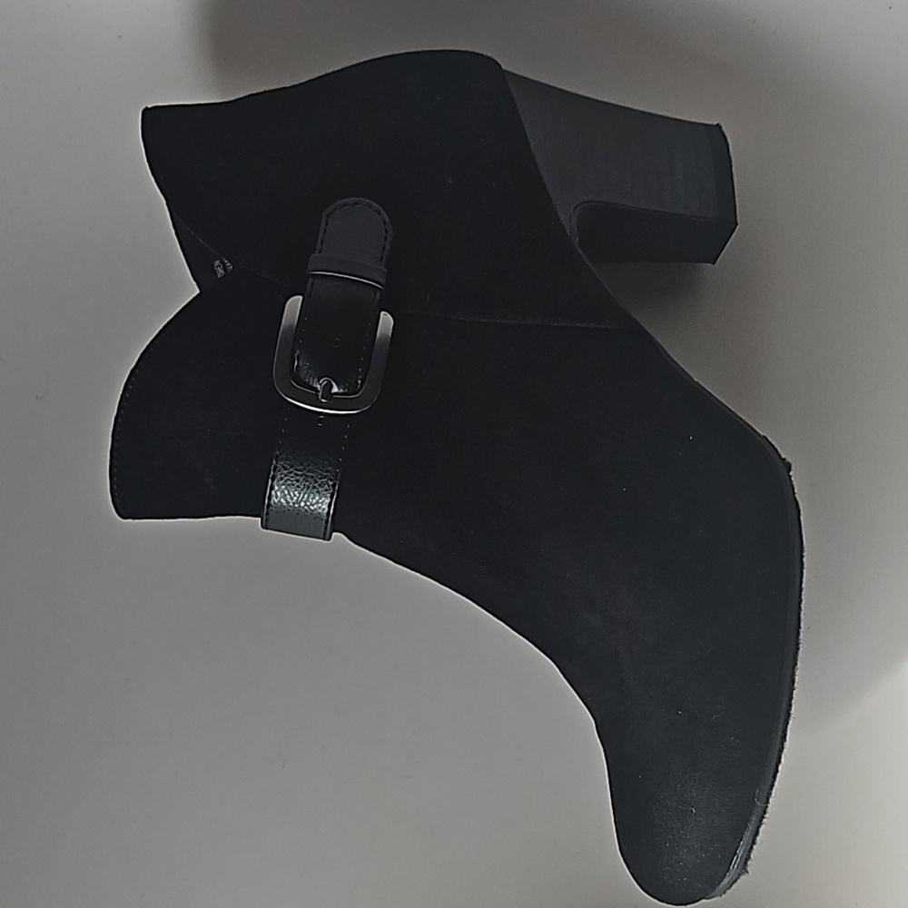 Faux Suede Bootie